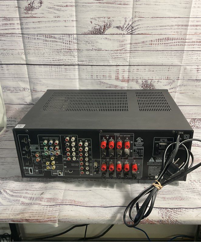 Denon AVR-1910 Home Theater AV Amplifier 7.1 Surround Sound Receiver With Remote