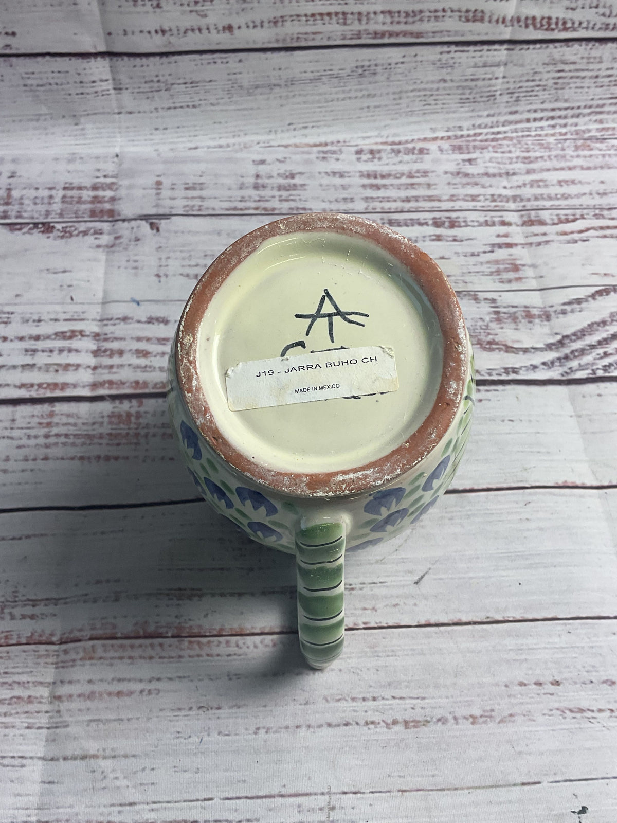 Handmade Ceramic Owl Creamer Pitcher