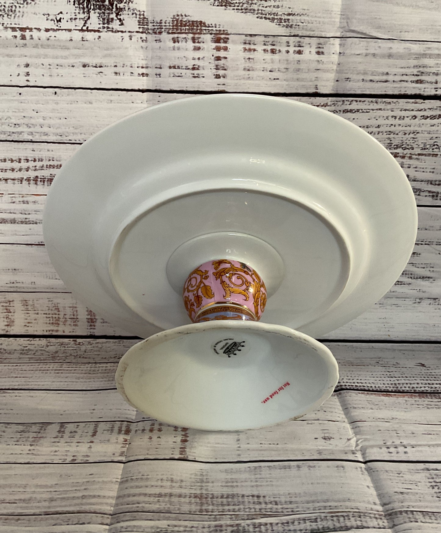 Imperial Italian Design By Antonio Butterfly Cake Stand Multicolor