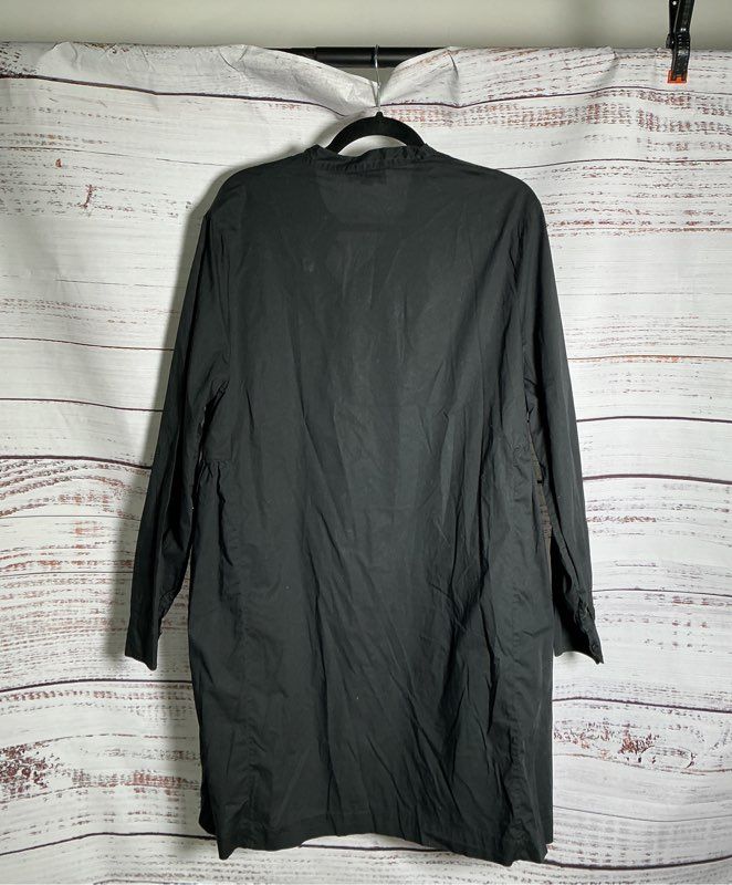 Women's Eskandar Black Shirt Dress Size 2/Size L