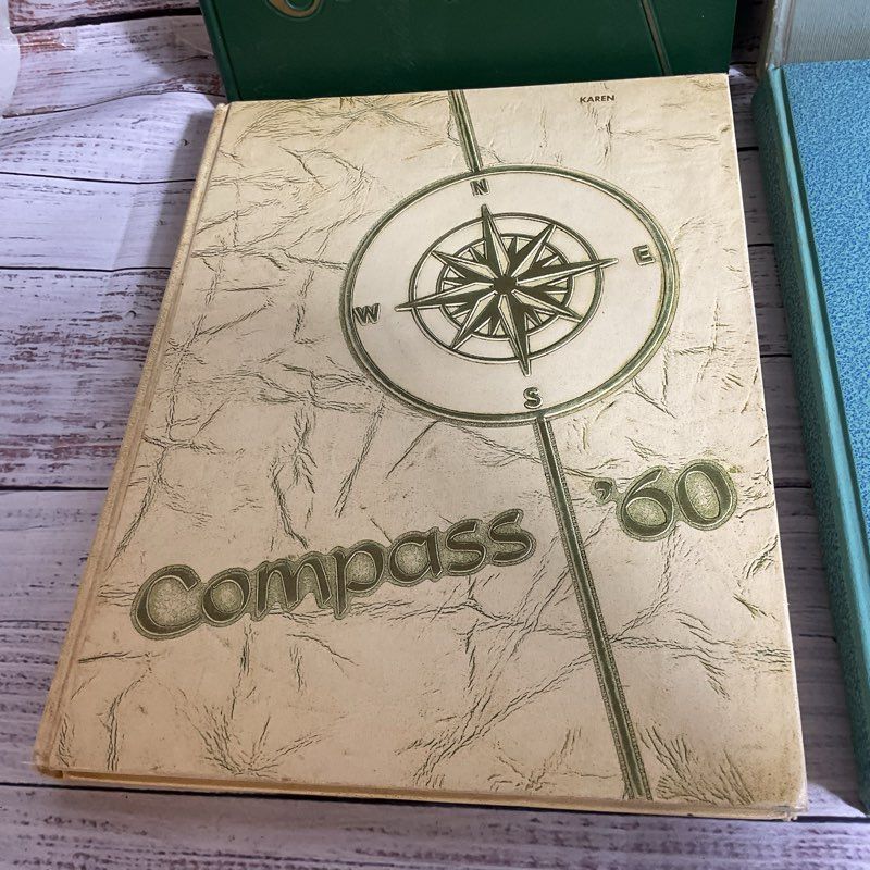 1958-1961 St. Monica Catholic High School Yearbooks- Set of 4