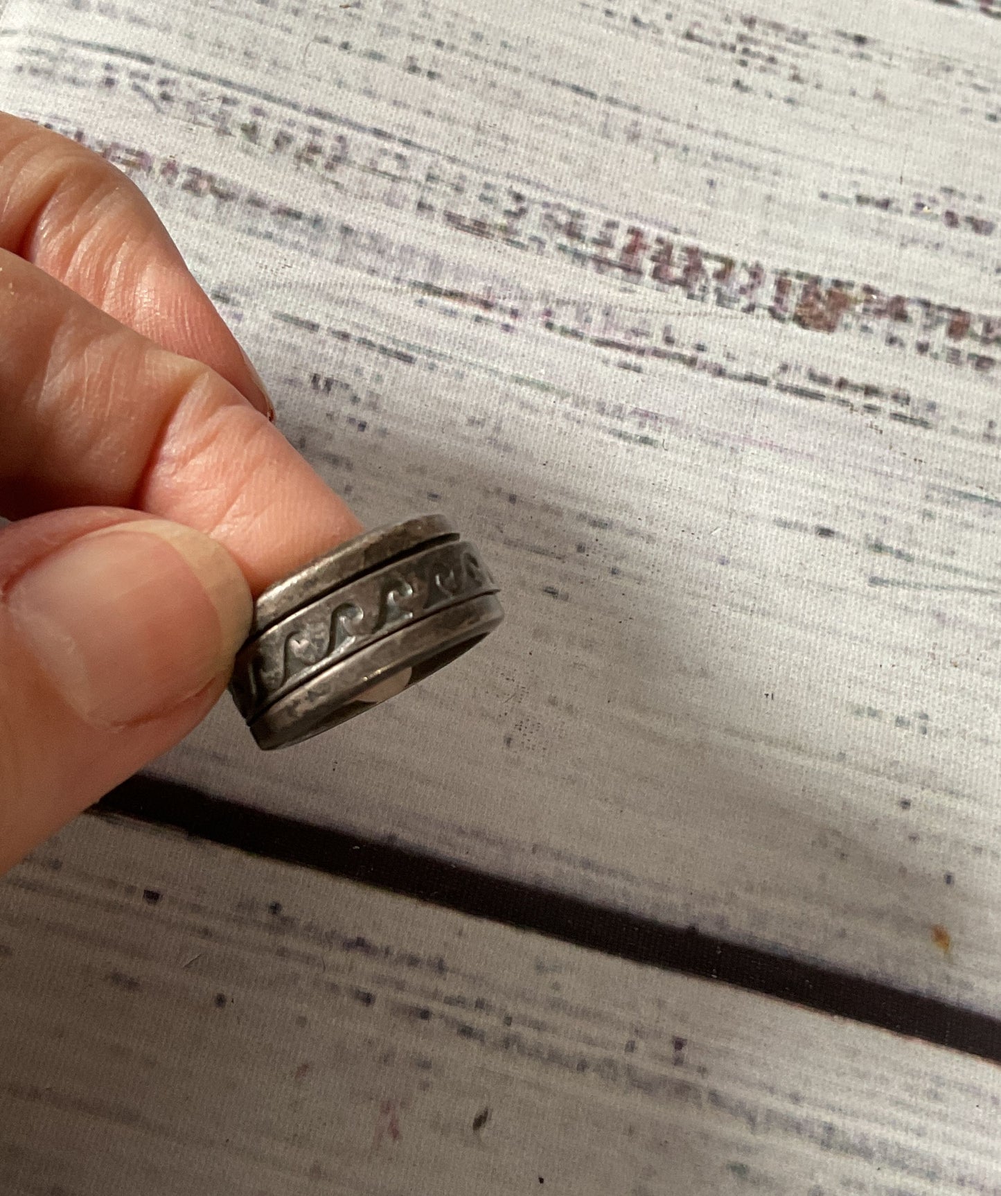 Mexico Sterling Silver Vintage size 7.25 Ring