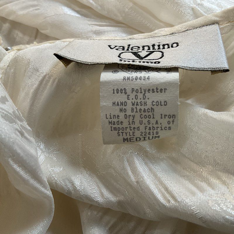 VTG. VALENTINO Women's Long Sleep Gown- SZ M