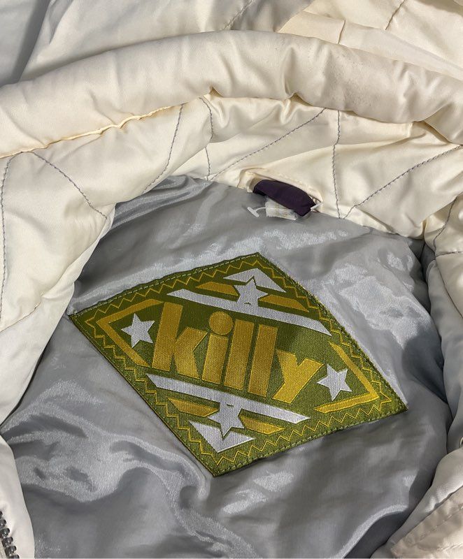Women's Killy Ski Snow Suit White Polyester Size 8 US