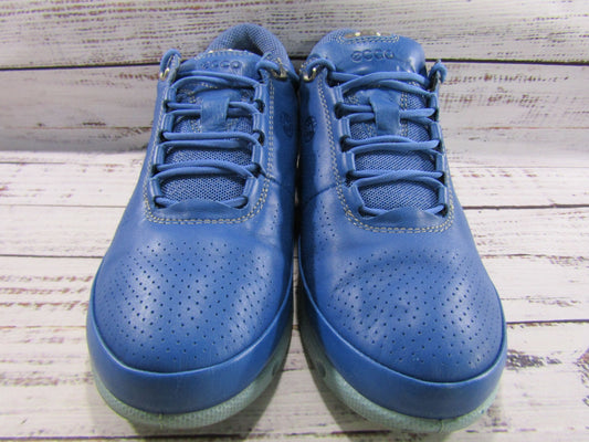 Ecco Cool Pro Women's Blue Leather Gore-Tex Waterproof Golf Shoes Size 6