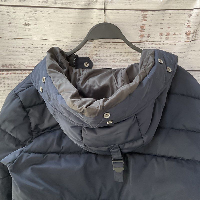 Superdry Navy Chinook Parka Jacket *MISSING FUR* - Size M
