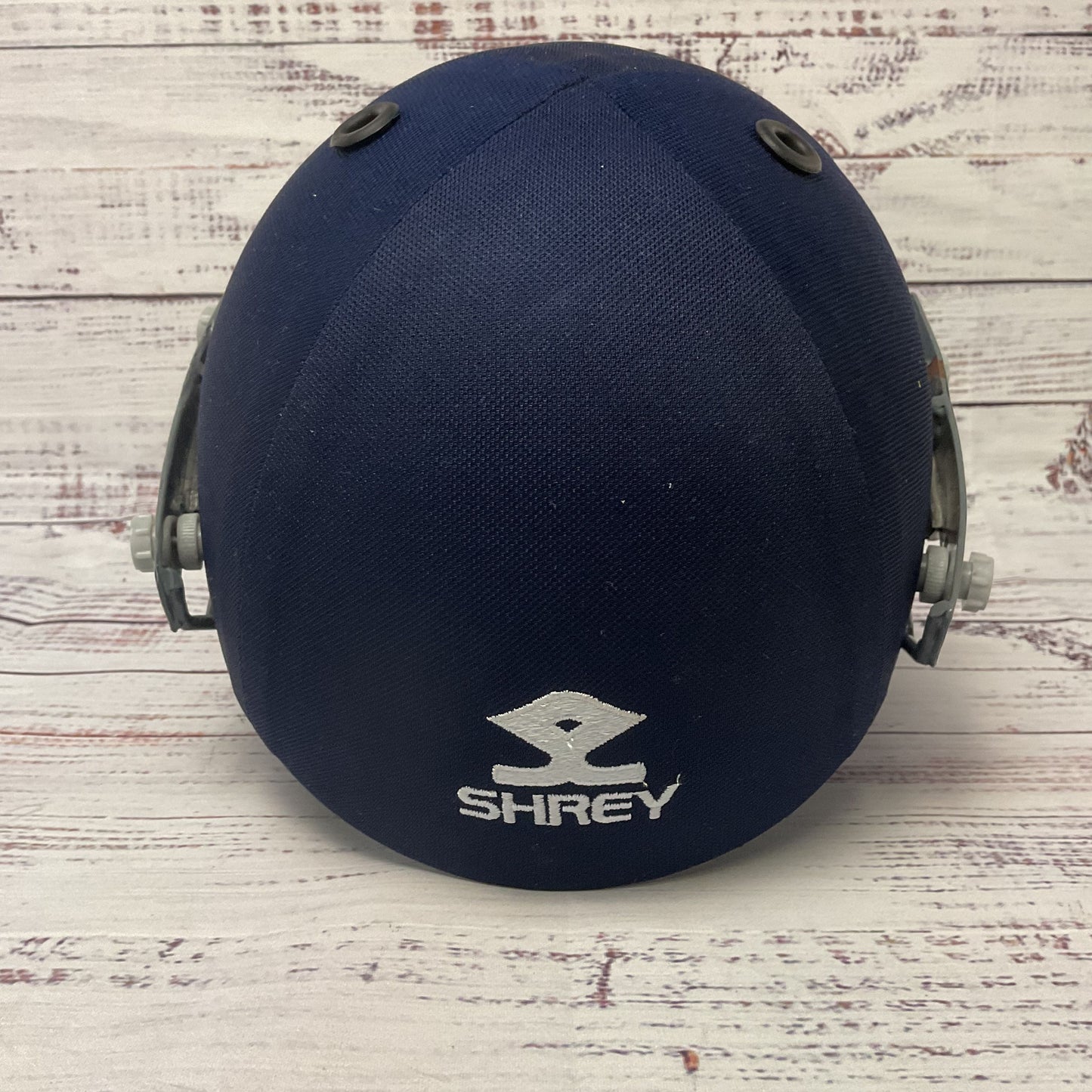 Shrey Blue Cricket Helmet Junior 50-54cm New Helmet Used Face Guard