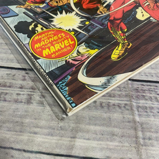 Giant Size Master Of Kung Fu #1 #4 Vintage Marvel Comics Lot Ungraded