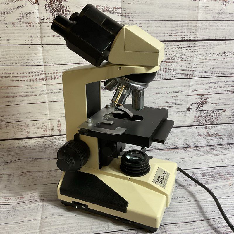SEILER INDUSTRIES SeilerScope Compound Microscope- NEEDS BULB/FUSE (AS-IS)
