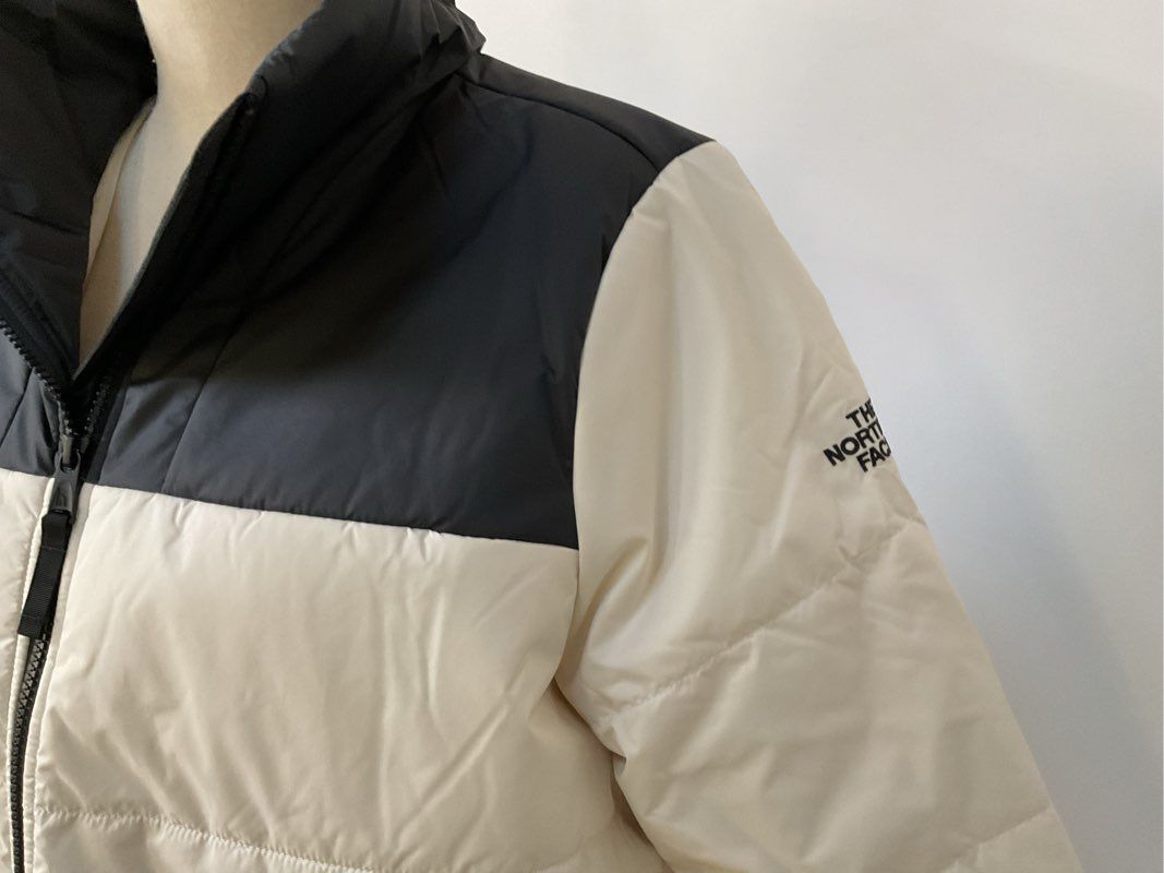 NWT The North Face Women's Everyday Jacket White/Black- SZ XL