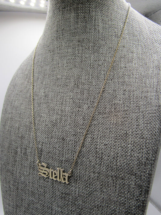 Sterling Silver Stella Pendant Necklace