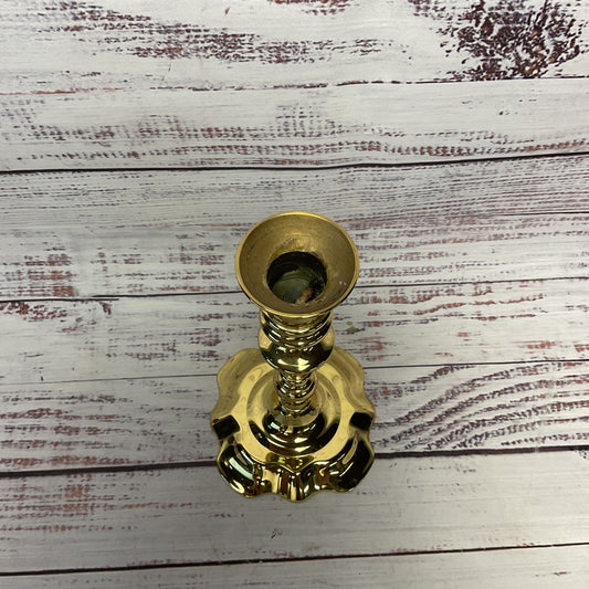 Baldwin Brass Historic Deerfield Collection Polished Brass Candle Stick 7"