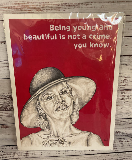 Paper 8 Parent Trap Being Young & Beautiful is Not a Crime, You Know Print