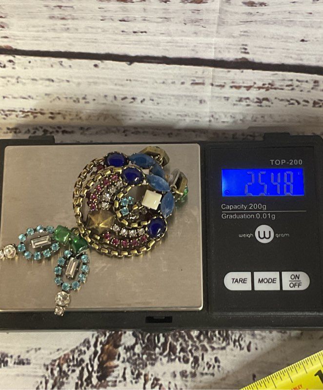 Stella & Dot Vintage Drop Earrings
