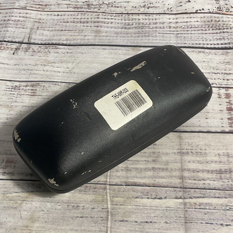 Theory 2127 Round Metal Frame Black Lens Sunglasses w/ Case Size 135-58-17