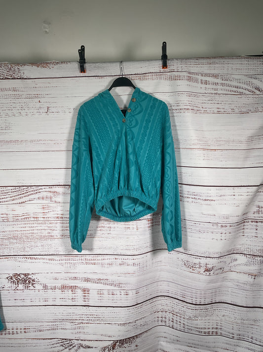 Cider Cyan Top + Pants Set - Size S NWT