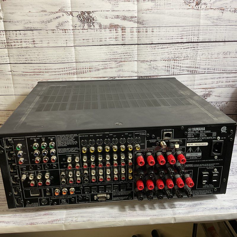 YAMAHA RX-V3900 AV Receiver - 7.1 Channel- FOR PARTS- NEEDS POWER CORD (AS-IS)