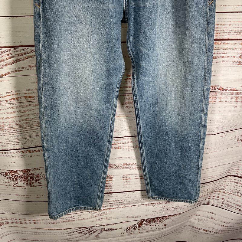 NWT Good American Good Standard Straight Leg Mid Indigo Denim Jeans - Size 8
