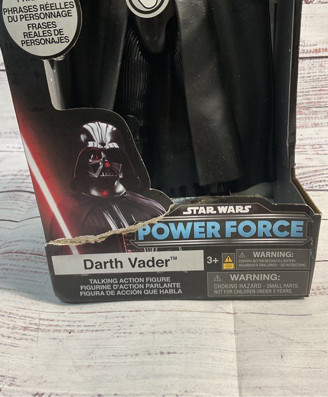 Star Wars Power Force Darth Vader Talking Action Figure Brand New