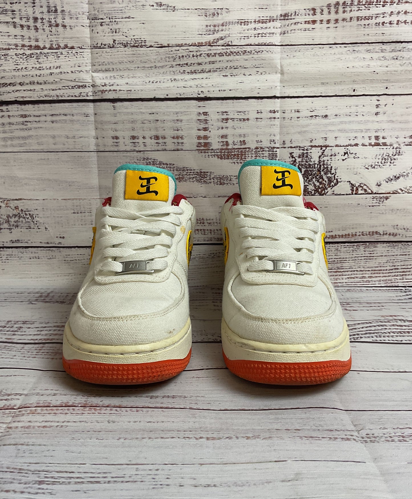 Nike Air Force 1 Low '07 LX Year of the Tiger White Athletic Shoe Women 7.5