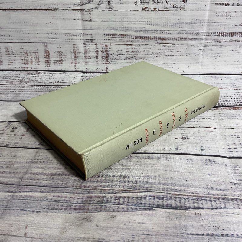 VTG Open The Mind & Close The Sale Hardcover Jack Wilson Signed (No Dust Cover)