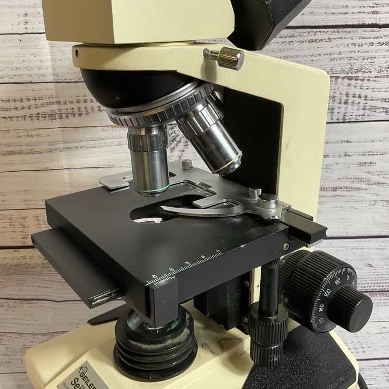 SEILER INDUSTRIES SeilerScope Compound Microscope- NEEDS BULB/FUSE (AS-IS)