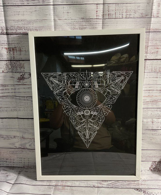 Muse Band Limited Edition Box Art Print 2nd Law Signed Steven Wilson Framed