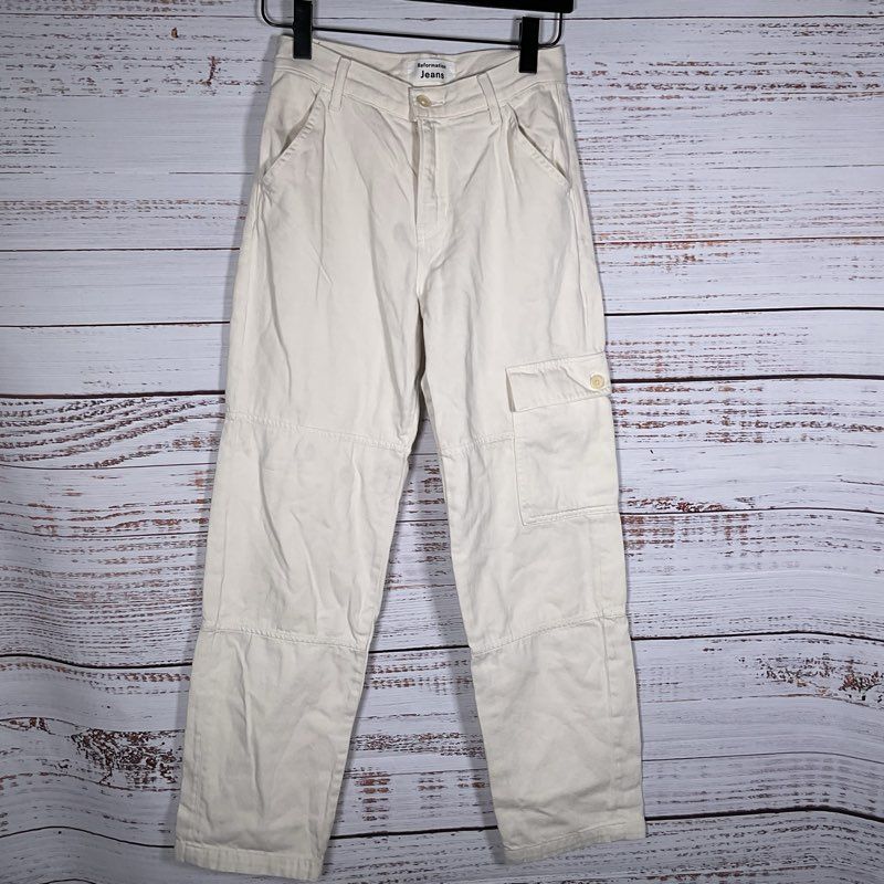 REFORMATION JEANS Women's High Waist Cargo Pants- SZ 24
