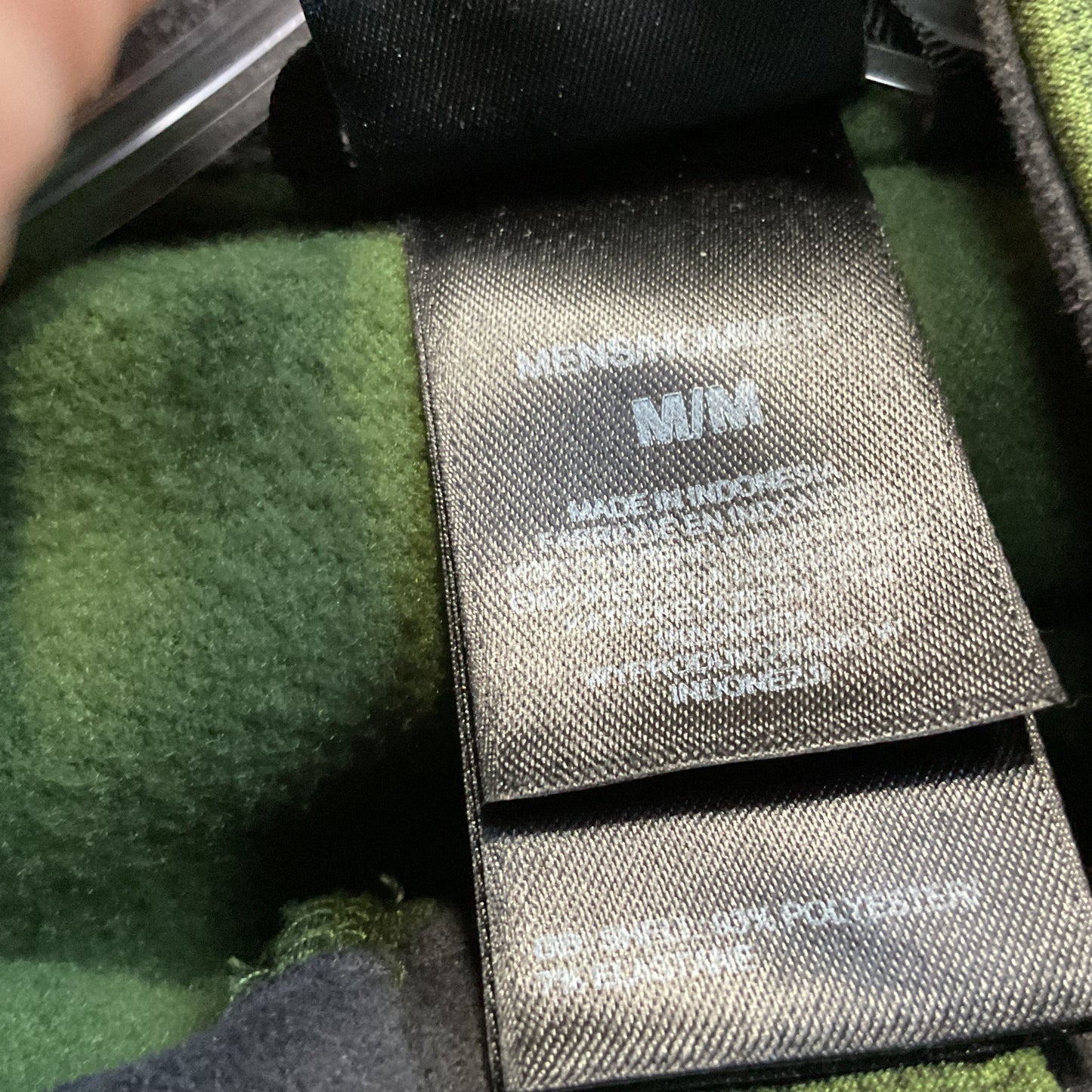 THE NORTH FACE Men's Green Zip Up Jacket- SZ M