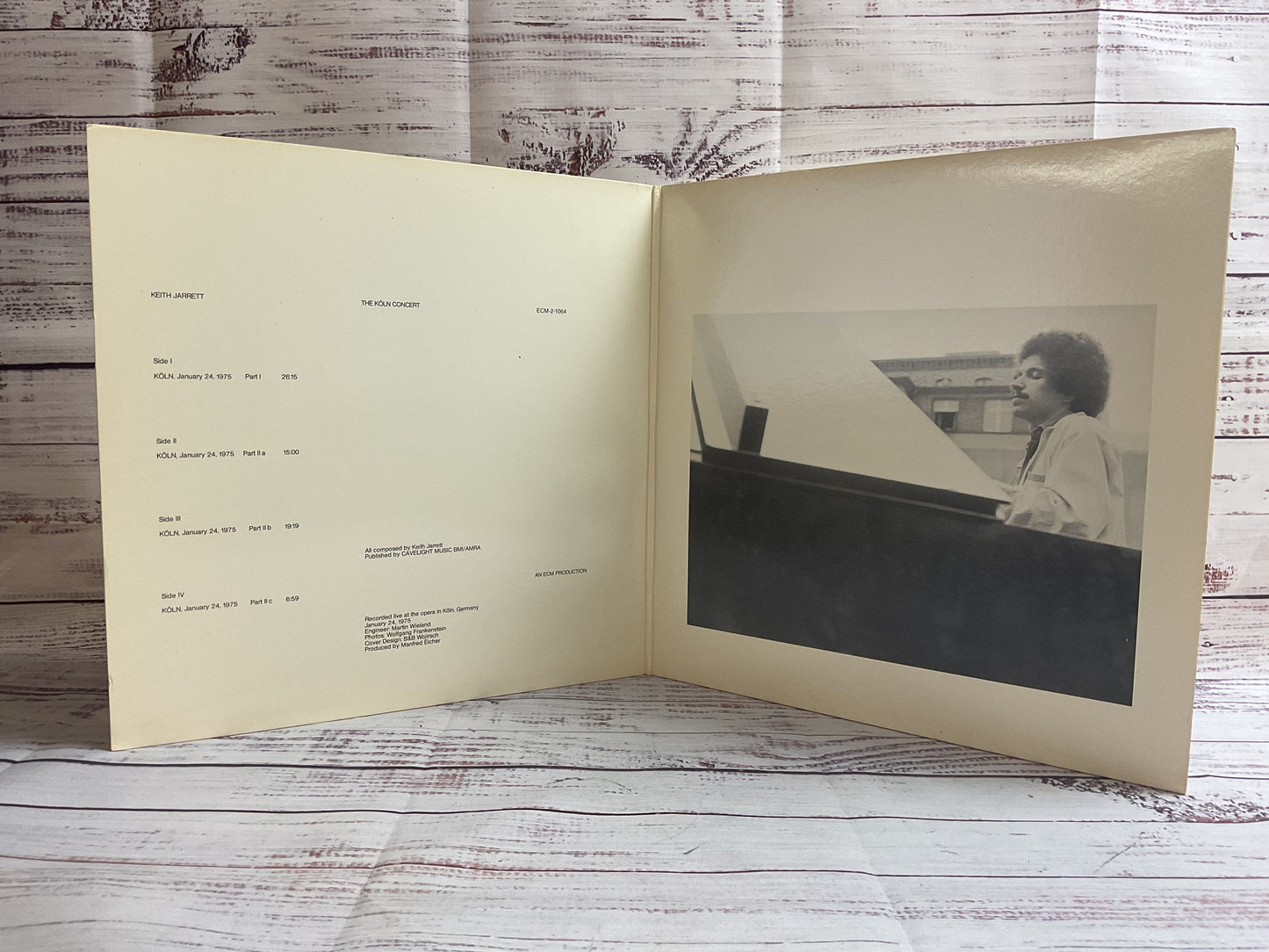 Keith Jarrett 'The Koln Concert' 2xLP Record ECM