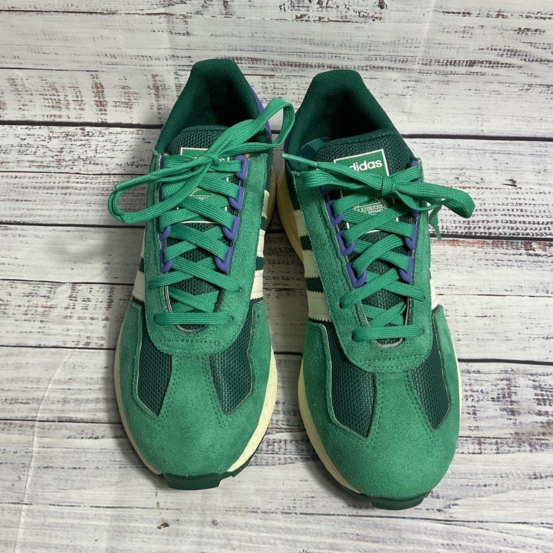 Adidas Retropy E5 Court Green & Purple Athletic Shoe Men's 8.5 US
