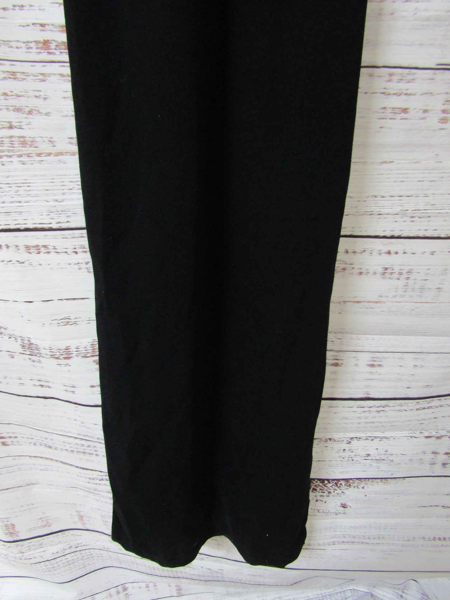 Mango Women's Black Knit Spaghetti Strap Sleeve Dress Size M