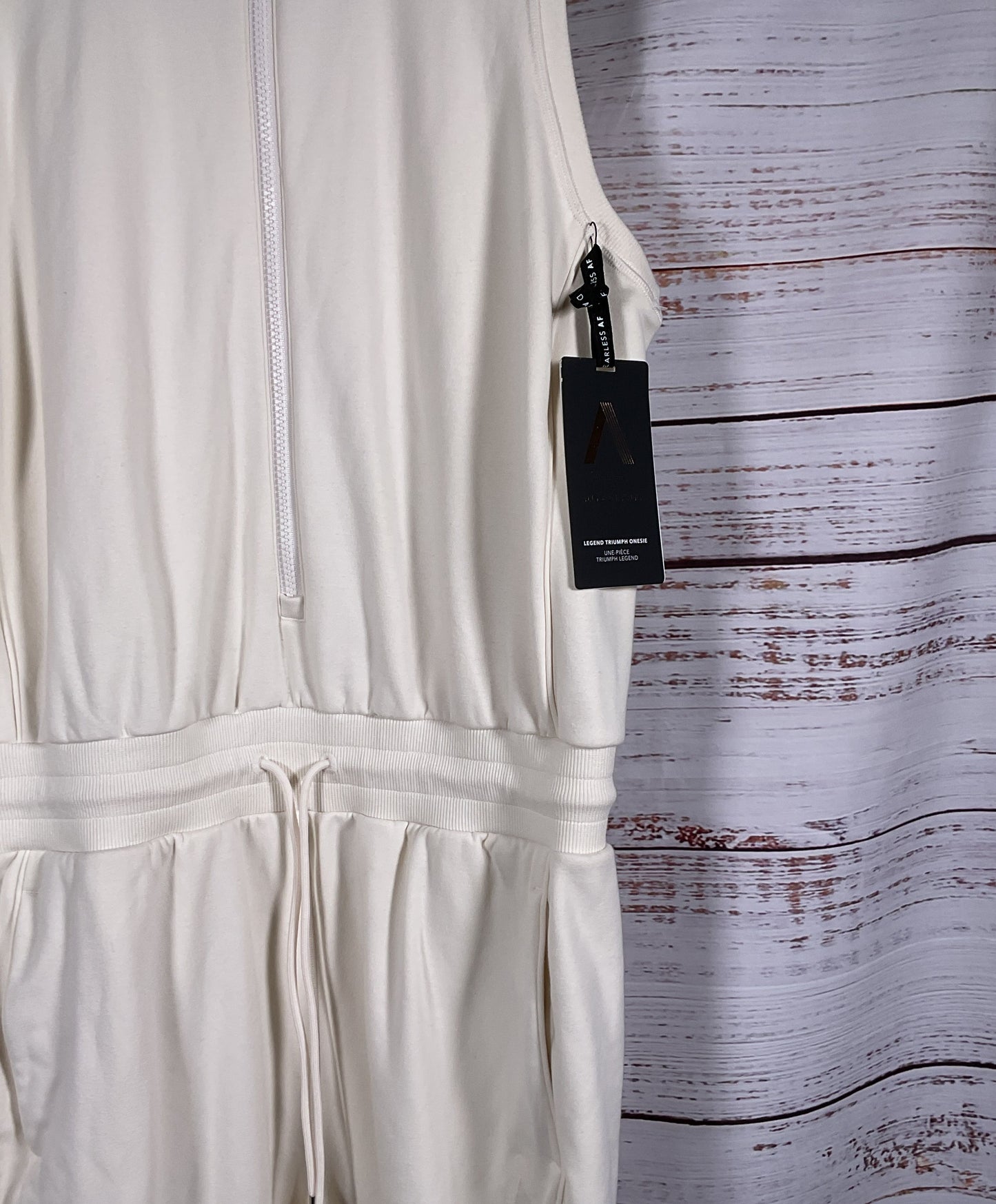 Athleta Allyson Felix Legend Triumph Onesie Cream M
