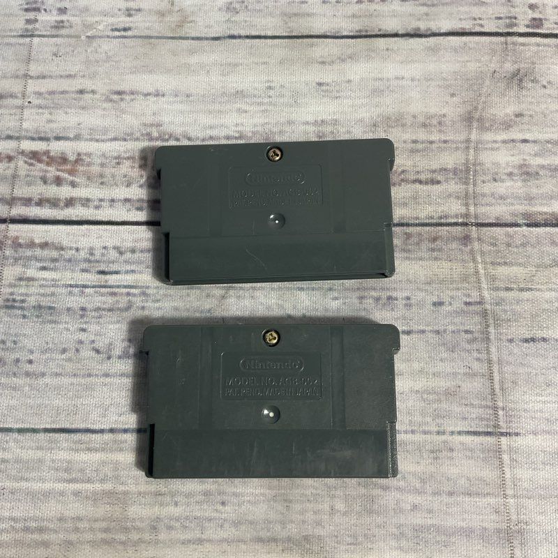 Lot of 2 Yu Gi Oh Gameboy Advance Cartridges Reshef of Destruction, Sacred Cards