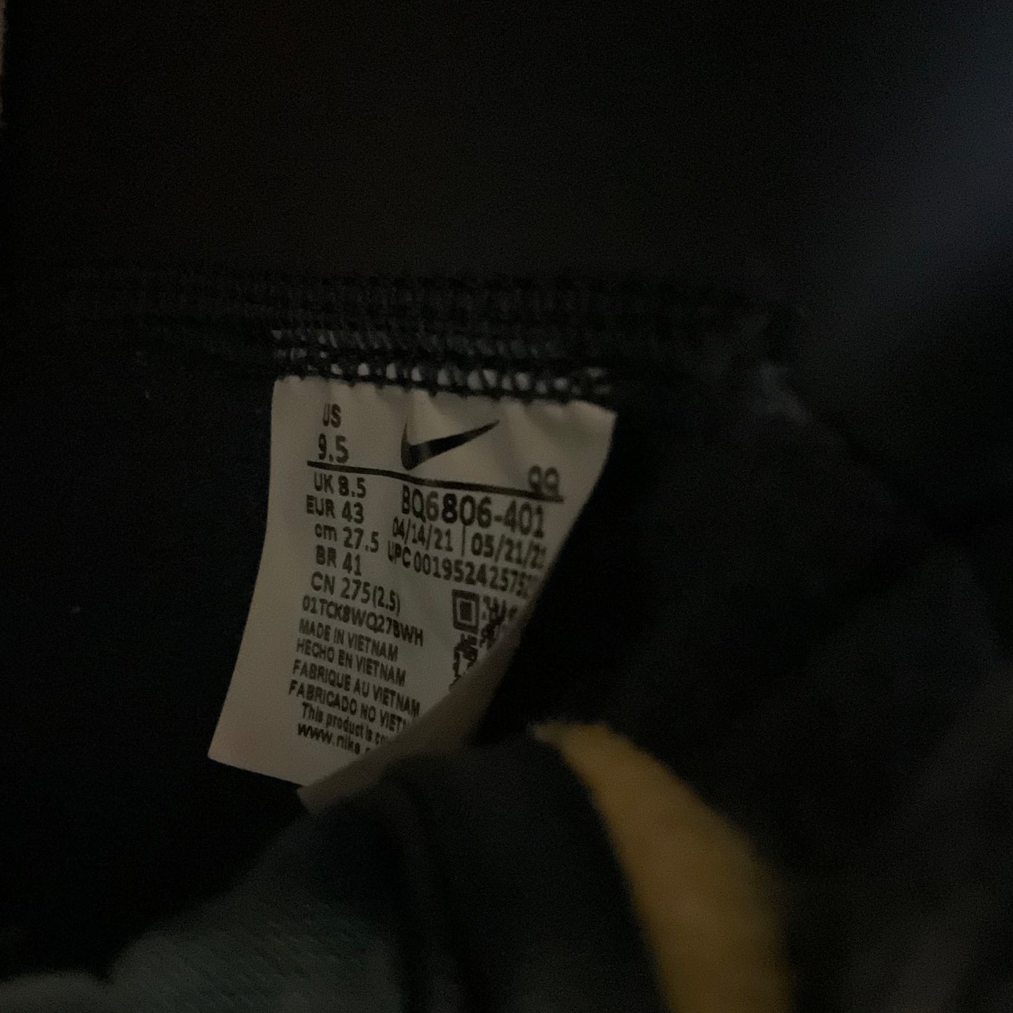 Nike Blazer Mid 77 Vintage Blue Athletic Shoe Men 9.5