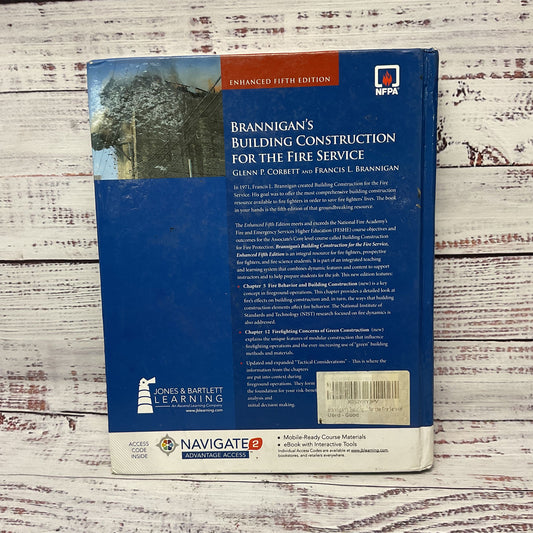 Brannigan's Building Construction For The Fire Service By Francis L. Brannigan