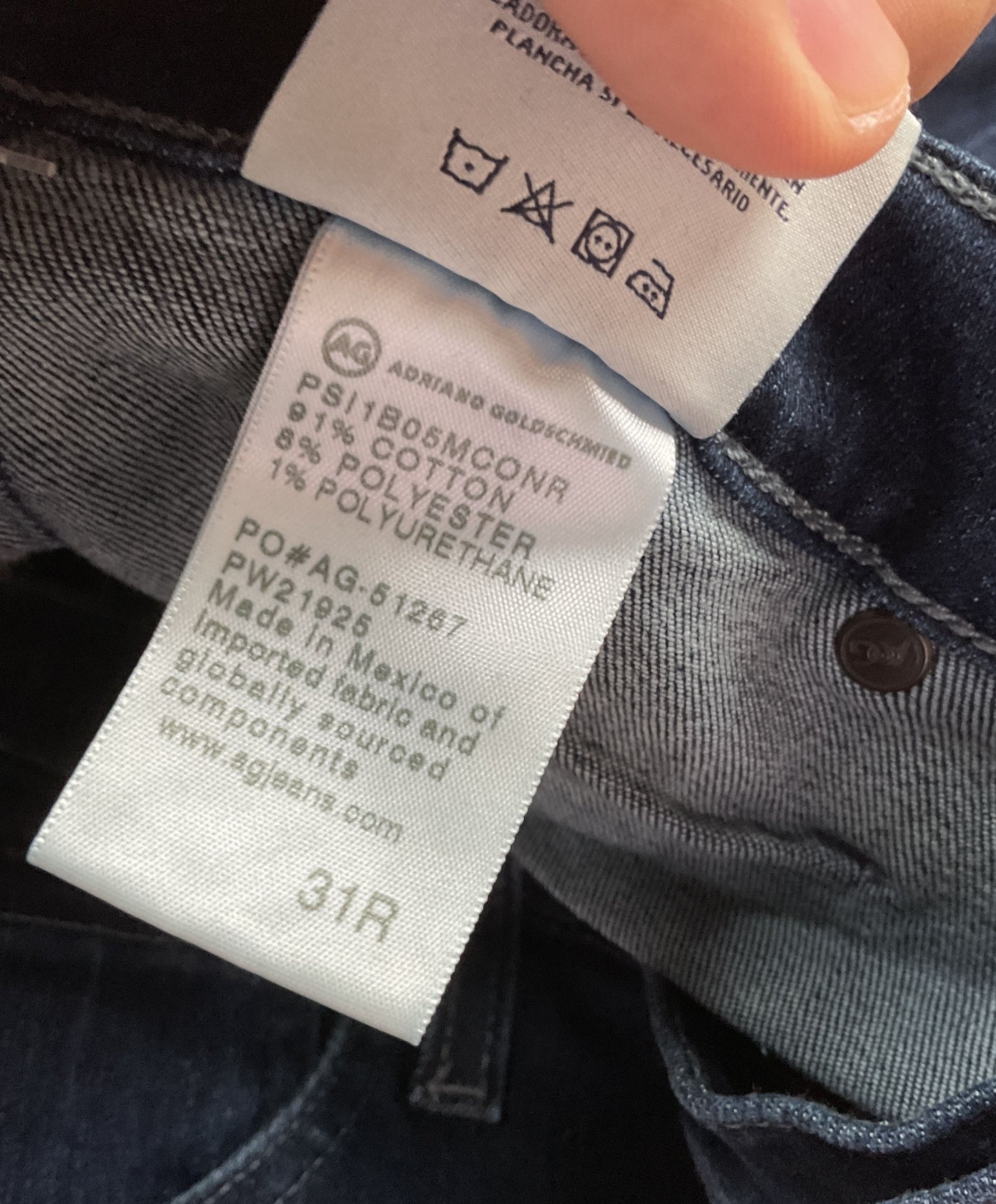 Adriano Goldschmied Maternity Prima Women's Denim Cigarette Leg Maternity Jeans