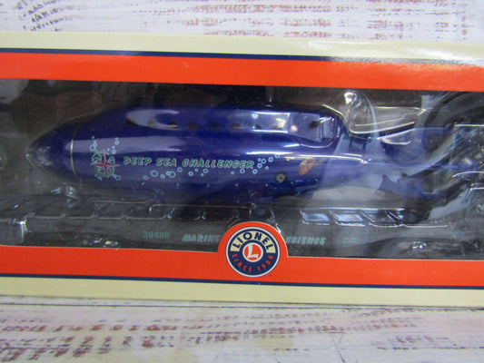 Lionel Deep Sea Challenger Submarine Flatcar 6-39486