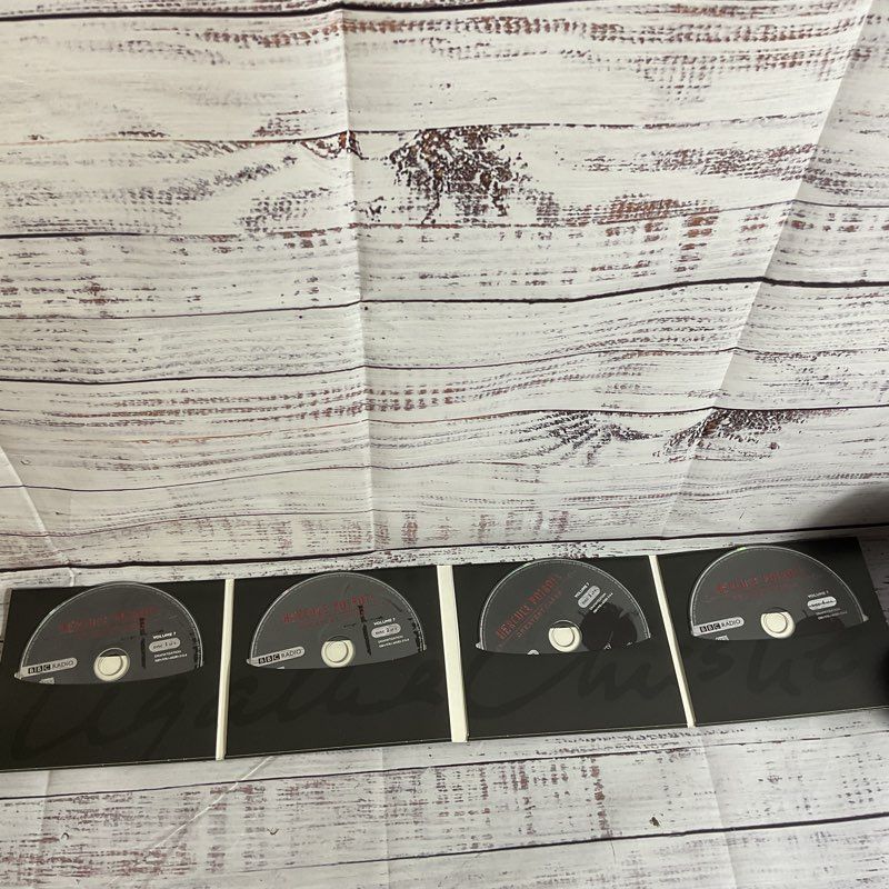 Hercule Poirot's Greatest Cases Set by Agatha Christie 14 Stories 28 CD Set