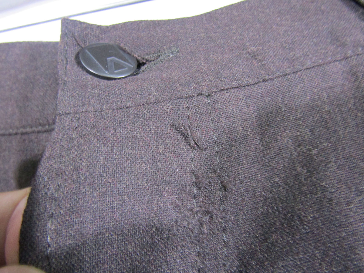 Alberto Ceramica Tom Men's Brown Straight Leg Trouser Pants Size 44