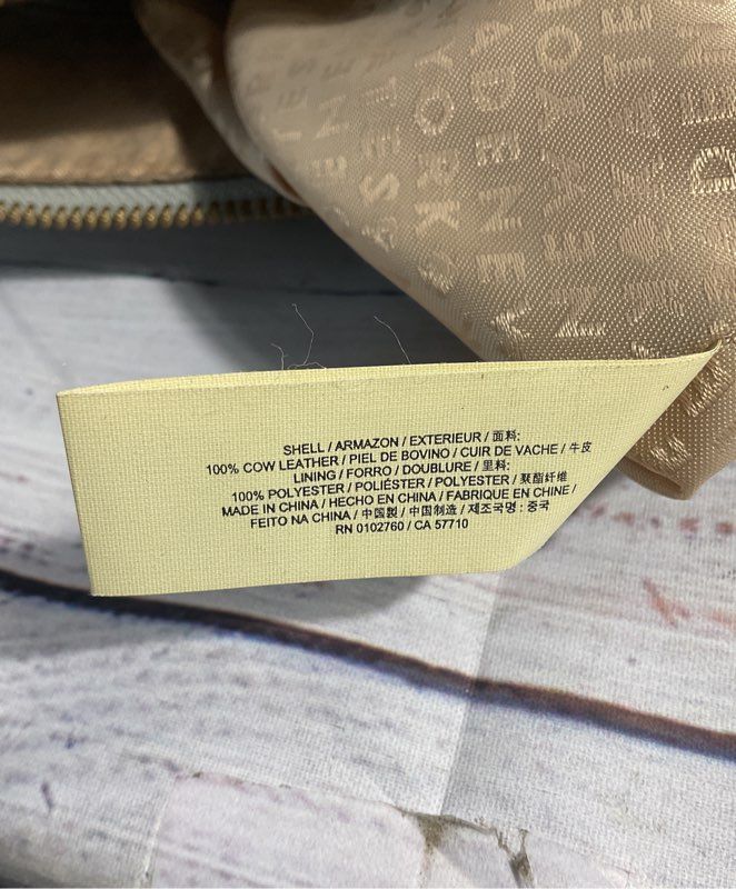 Kate Spade New York Berkshire Road Teegan Zip Leather Tote Bag Gray