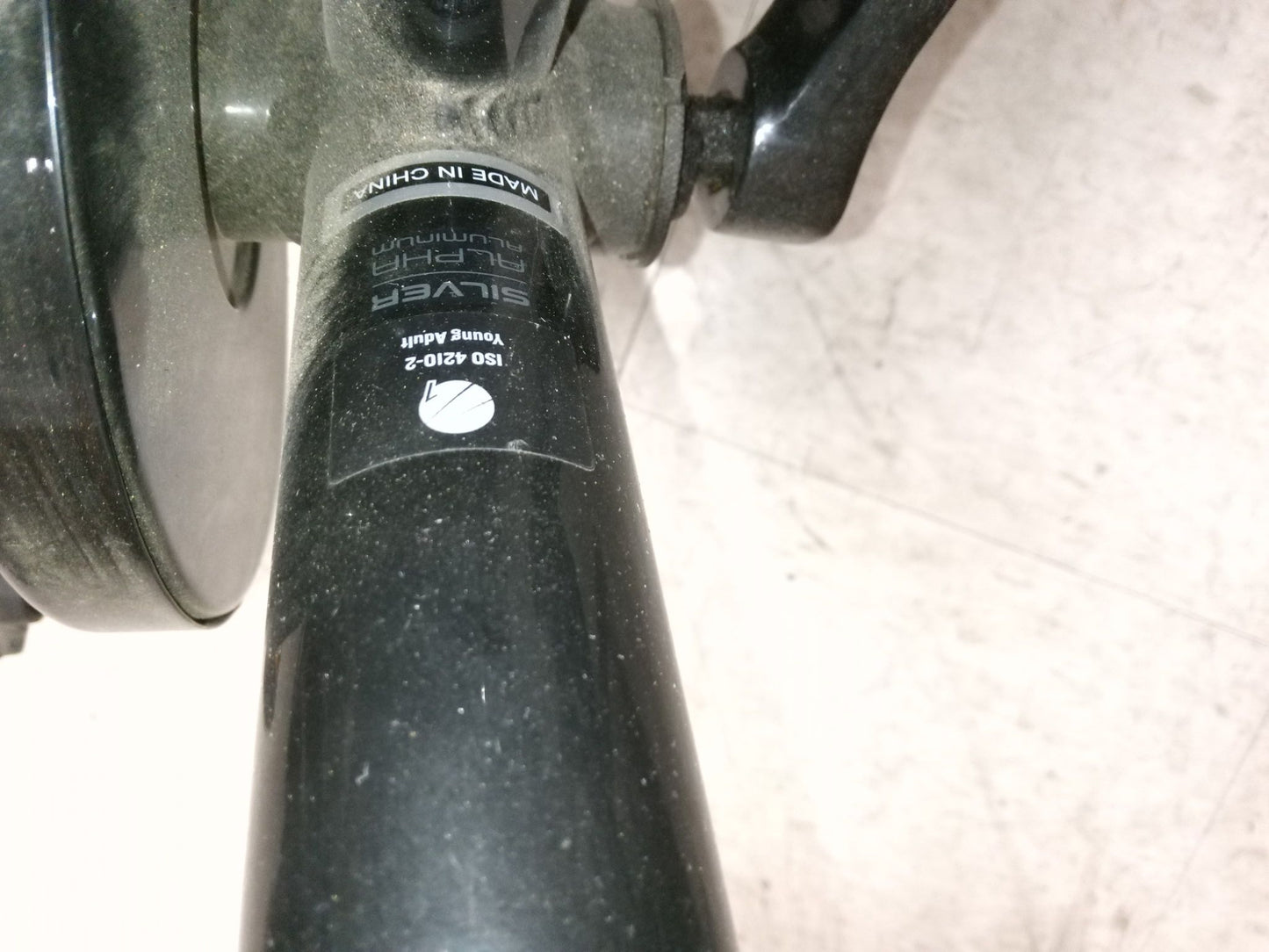 TREK Silver Alpha Aluminum ISO 4210-02 Black Young Adult Bike- PICKUP 90025