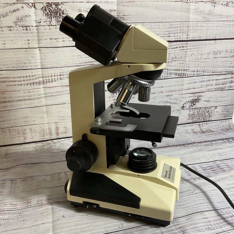 SEILER INDUSTRIES SeilerScope Compound Microscope- NEEDS BULB/FUSE (AS-IS)