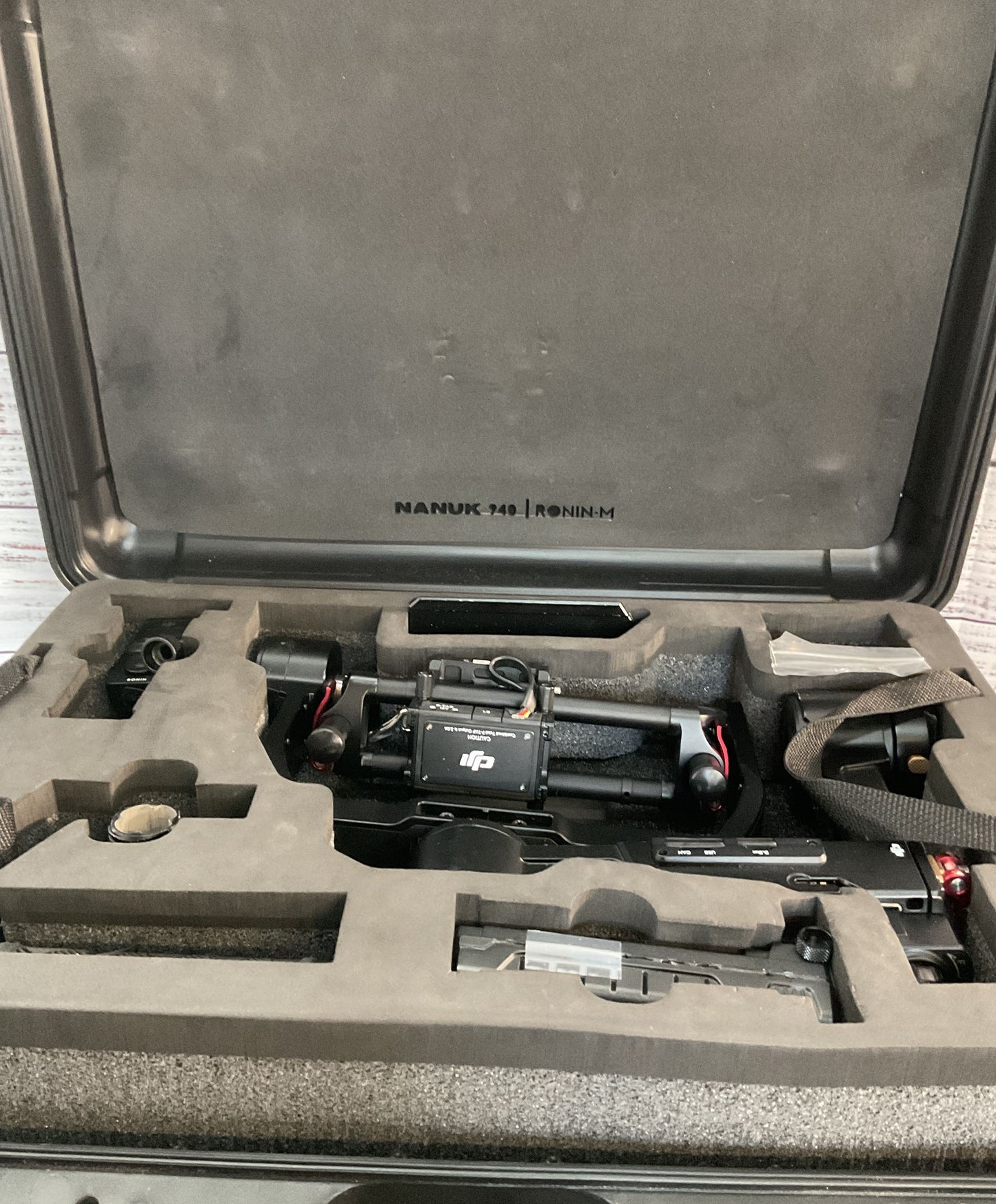 DJI Ronin-M Gimbal Stabilizer with Nanuk 940 Case