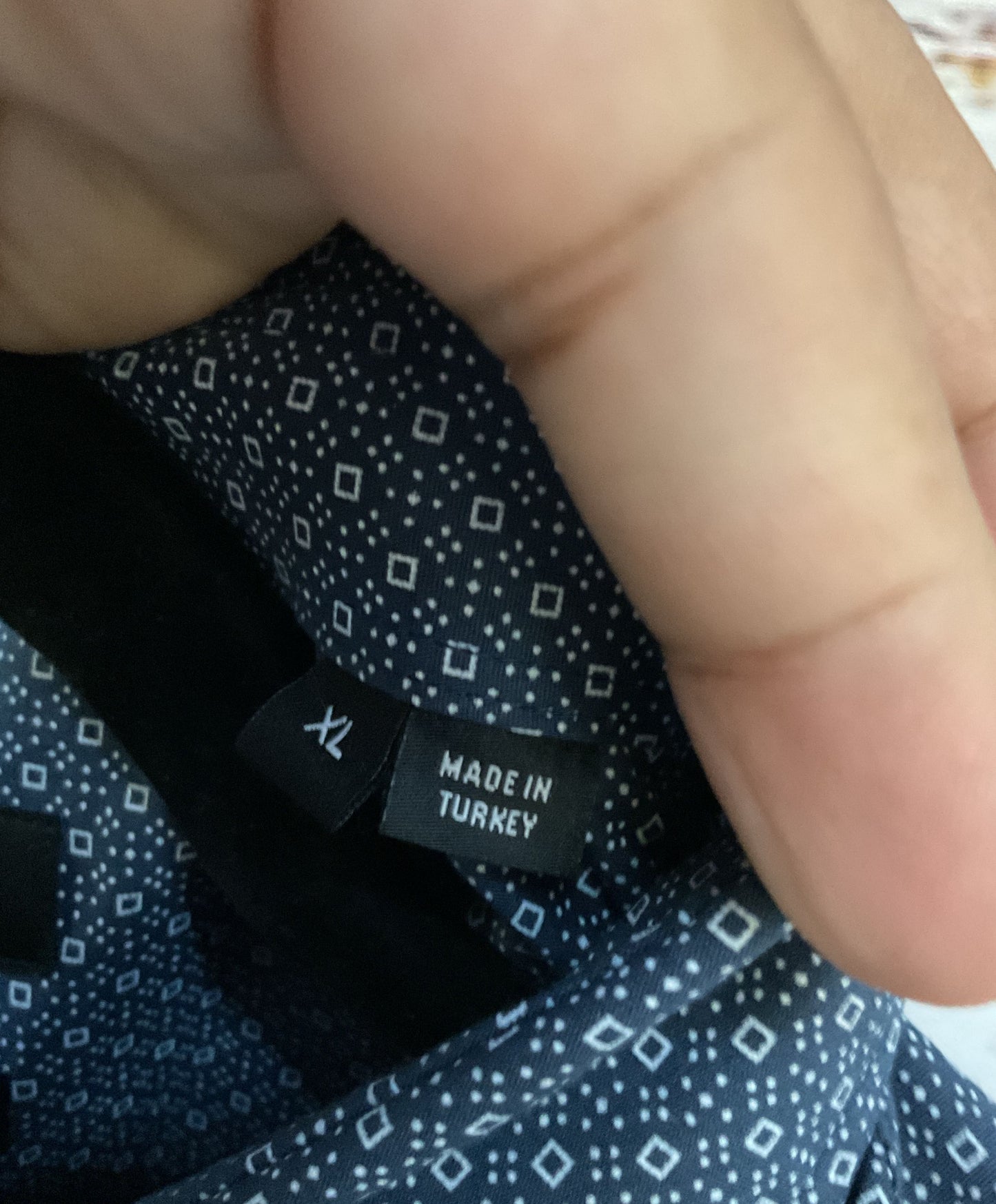 Hugo Boss Men's Blue Button Down Slim Fit Dress Shirt Size XL