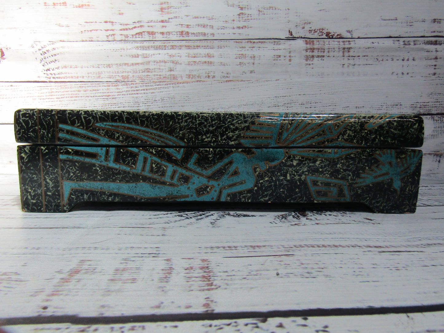 La Belle Ting Shao Kuang Dawn of the Yunnan School Art Nouveau Trinket Box