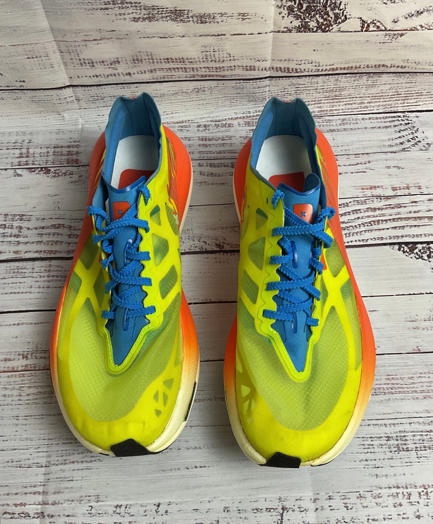 Deckers X Lab X Yellow Neon Athletic Sneaker Shoe Men 9.5
