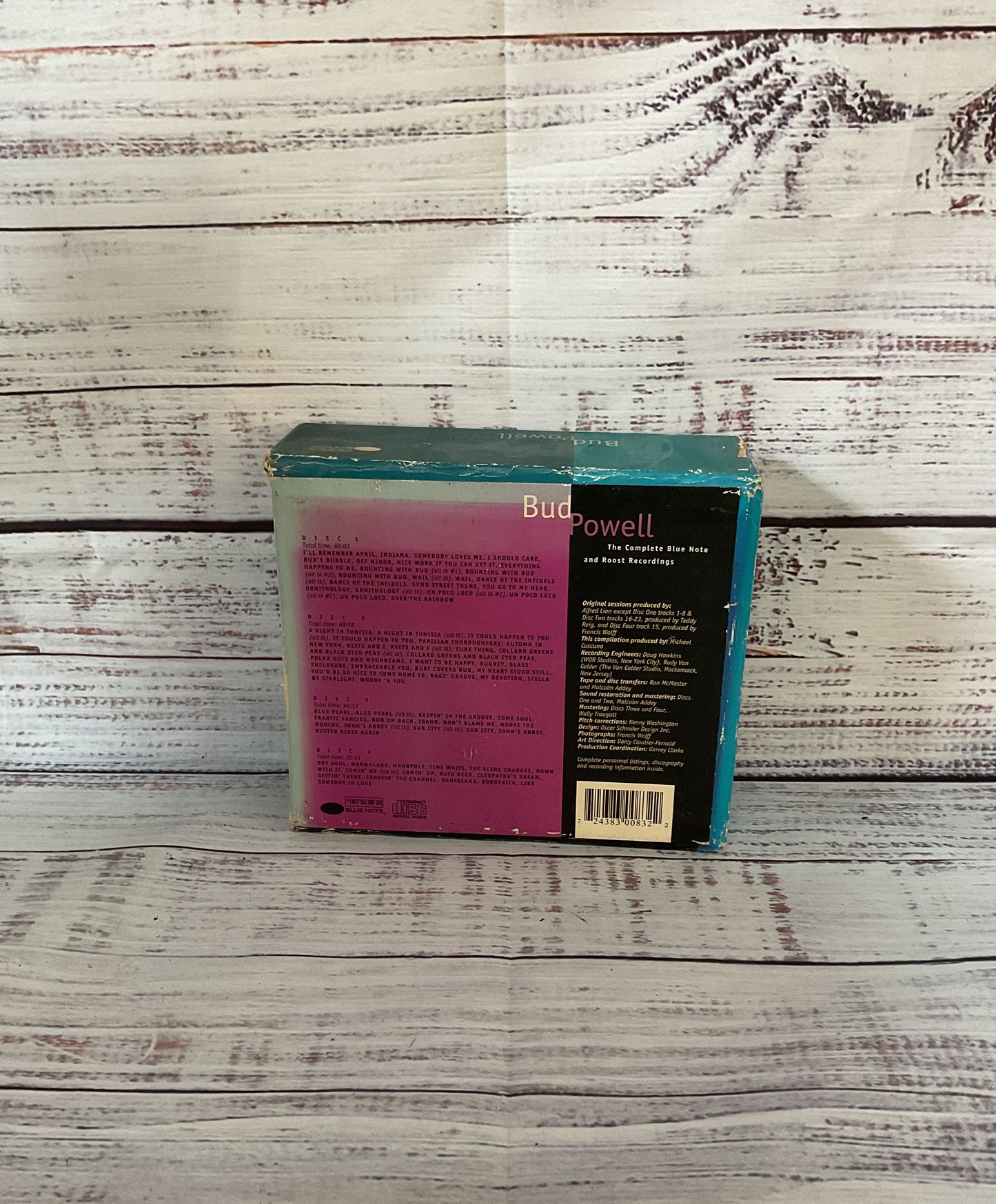 Bud Powell: The Complete Blue Note and Roost Recordings-4 CDs
