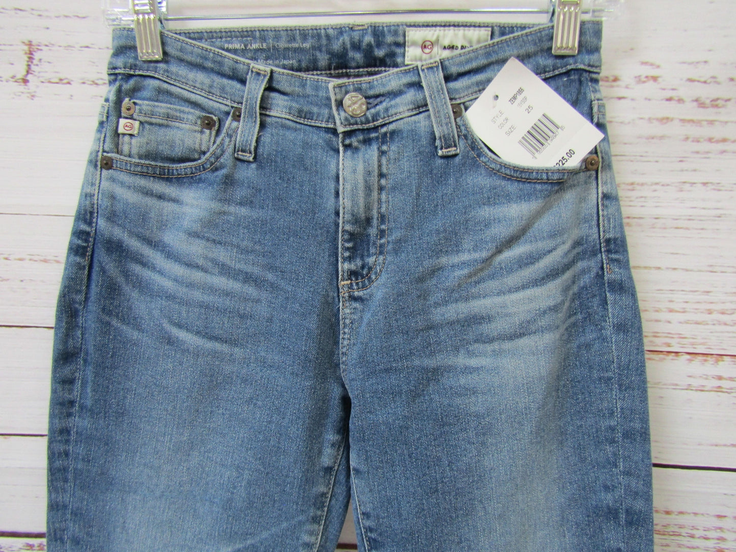 Adriano Goldschmied Prima Ankle Cigarette Leg Jeans Size 25