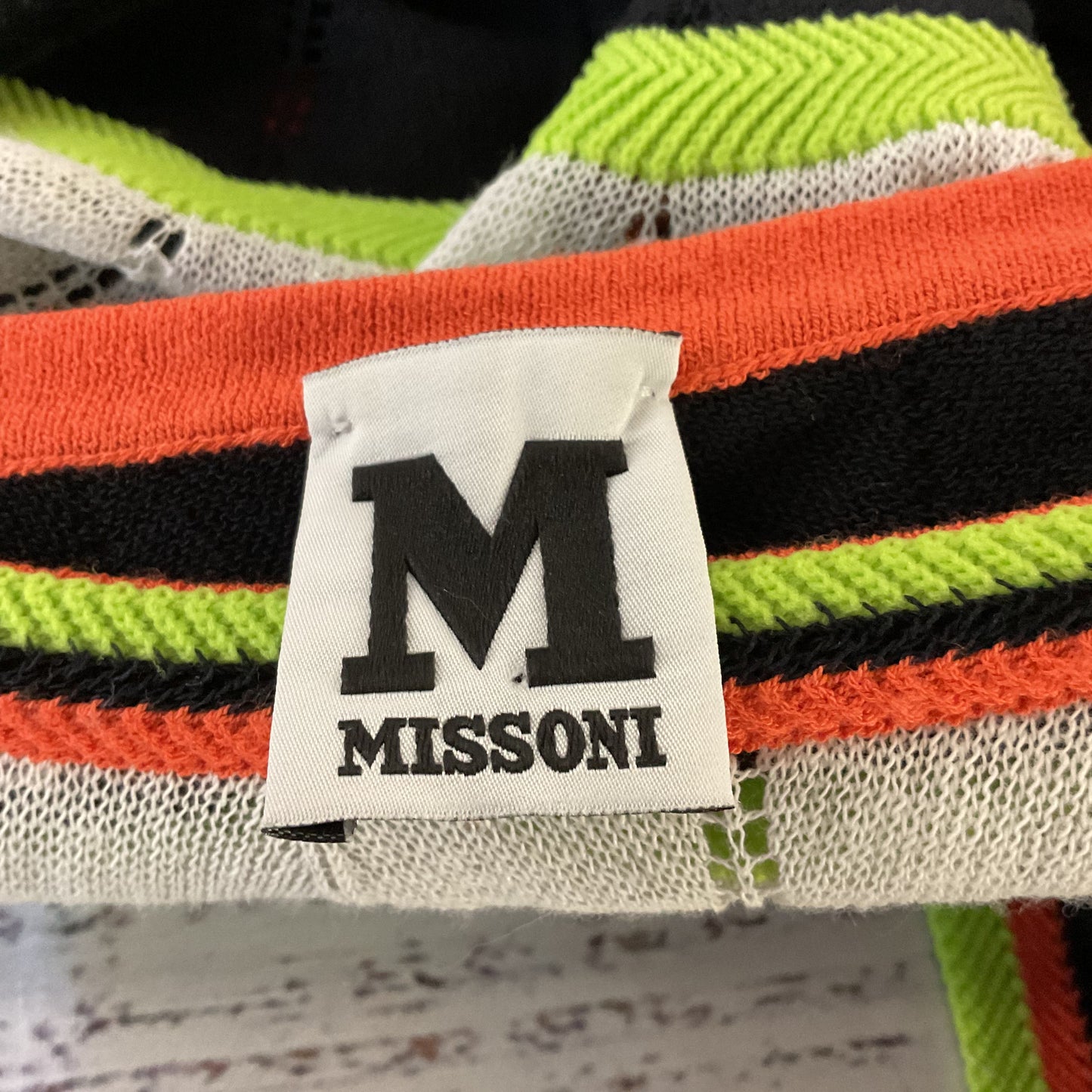 Missoni Multicolor Zig Zag Stripe Knit Sweater - Size 6US IT42